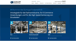 Desktop Screenshot of duerkopp.com